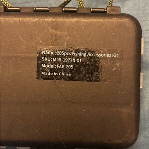 205pcs Fishing Accessories Kit